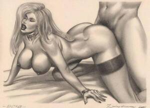fine art nude cartoons - Porn #1 Drawing by Tar Alexandru - Fine Art America
