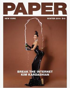 Kim Kardashian Porn Captions - So, Was That Kim Kardashian Cover Photoshopped?