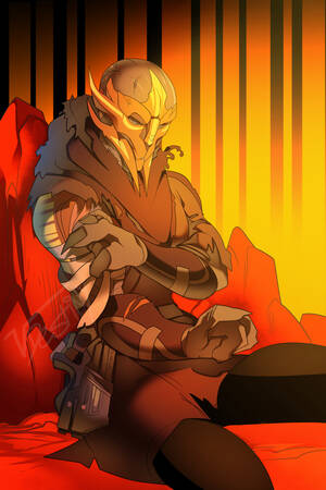 Mass Effect Turian Porn - Turian Wound (COMMISSION) â€” Weasyl