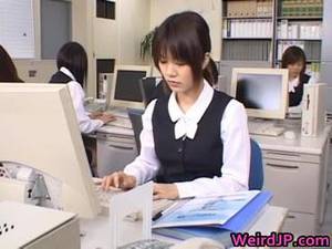 japanese secretary panties floor - ... Cute Asian Secretary ...