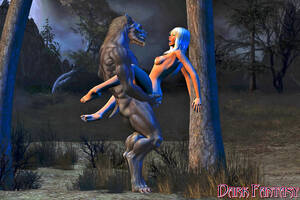 Female Werewolf Sex - Horny werewolf enjoys fucking a busty blonde | 3dwerewolfporn.com