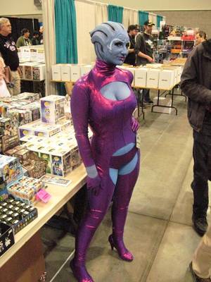 Mass Effect Asari Stripper Porn - Asari Dancer by Kamina-Giha.deviantart.com on @DeviantArt