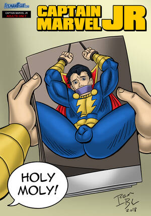 Gay Marvel Porn - Iceman Blue - Captain Marvel Jr. gay porn comic