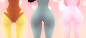 Marceline 3d Porn Big Boobs - 3d adventure_time ass back_view backboob big_ass black_hair  breakfast_princess breasts female female_only grey_skin highres huge_ass  huge_breasts leotard
