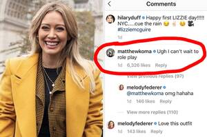 Lizzie Mcguire Fucking Porn Gifs - Hilary Duff's FiancÃ© Matthew Koma Made A Very Sexual \