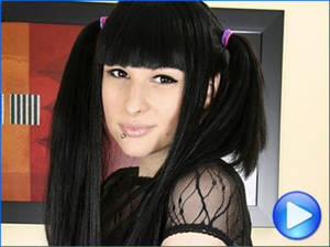 bailey jay facial cumshot - Bailey Jay first scene for Shemale Yum as Harley Quinn