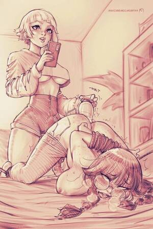 lesbian fucked silly hentai - I agreed to help the openly lesbian girl with studying, but she decided she  wanted to do something more fun~ Namely fuck me silly~ free hentai porno,  xxx comics, rule34 nude art