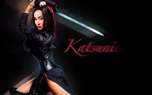 Asian Hd Porn Wallpaper - Katsuni asian oriental women model actress brunettes sexy babes porn adult  weapons sword katana wallpaper
