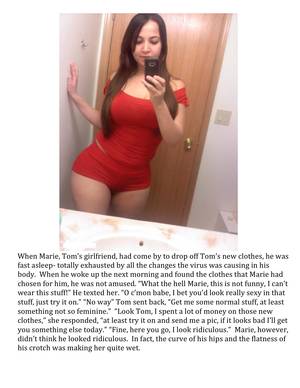 massive tit shemale captions - Tom Deals with Gender Change Virus- A 2 Parter