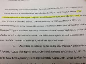 Banned Ls Models Porn - Court documents reveal FBI operation in Virginia.