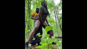 big black shemale in the forest - Trans Pounding on a Trail - Pornhub.com