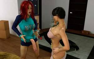 3d Xxx Hermaphrodite - 3D Cartoons Porn â€“ The Hermaphrodite Emma | Hentai Pins