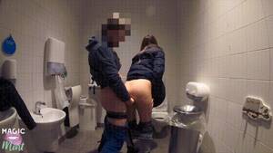 in toilet - Public Toilet Fuck Porn Gif | Pornhub.com