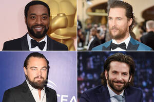 clean shaved black nude stars - Dear Hollywood actors, shave off your beards!