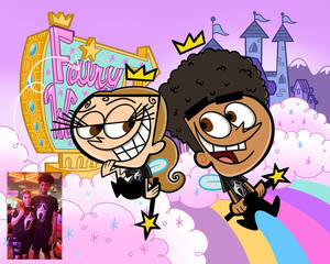 Fairly Oddparents Cartoon Porn Small - Fairly Odd Parents Custom Cartoon Portrait, Baby Shower Party Drawing,  Gender Party Boy or Girl, Wanda Cosmo Fairly Odd Parents Illustration - Etsy