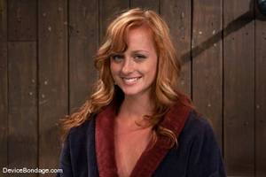 Ariel Bondage Porn - Photo number 2 from Ariel <br> Natural red head, helpless and loving it