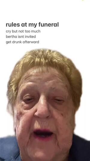 Drunk Grandma Porn - Grandma lays out 'funeral rules' insisting her guests get drunk and do  shots - Mirror Online