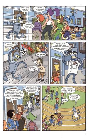 futurama wedgie - Futurama Comics 016 Kickin It Old School | Read Futurama Comics 016 Kickin  It Old School comic online in high quality. Website to search, classify,  summarize, and evaluate comics.| READ COMIC ONLINE