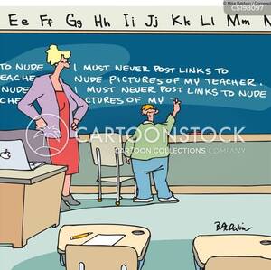 Funny Teacher Porn - Line Writing Cartoons and Comics - funny pictures from CartoonStock