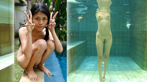 asian girls naked pool - NUDE SWIMMING UNDERWATER Asian Teen on Asian Sex Diary