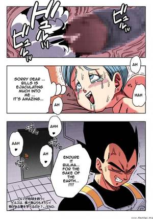 hentai of bulma ressurection f - Dagonball (Beerus X Bulma Doujin) (Full Color) - Dragon Ball Super hentai