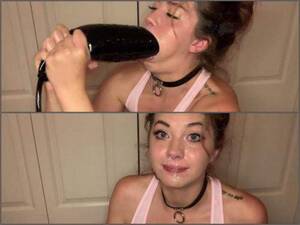 deep throat dildo - Download Rare Porn | Leah Winters Deepthroat Gagging With Dildos â€“ Premium  User Request