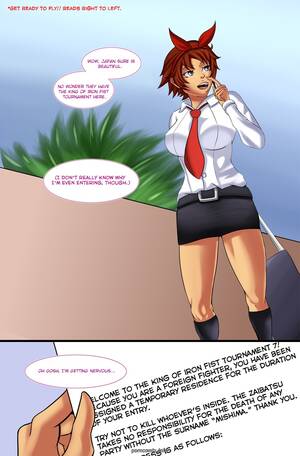 foreign porn cartoon - Get Ready to Fly!! (Tekken) - Porn Cartoon Comics