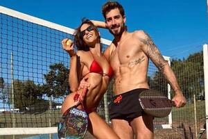 Izabel Goulart Porn - Sex-mad fiancee of Frankfurt stopper faces bonk-ban if Spurs win in  Champions League - Daily Star