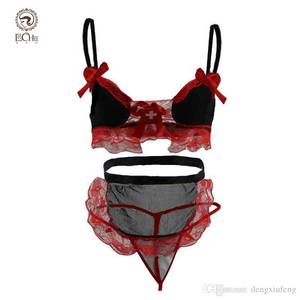 godzilla costumes - Leechee BS119 Latest Women Sexy Perspective Lingerie Nurse Cosplay Erotic  Black Costumes Bikini Porn Underwear T-back Nurse Cosplay Sexy Perspective  ...