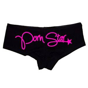 Cotton Briefs Porn - Porn Star Sexy Black Small Women's Cheeky Boyshort Cotton Bikini Bottom  Panties