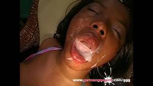 ebony goo girls - Free German Goo Girls - Ebony Babe Cum Covered Porn Video - Ebony 8