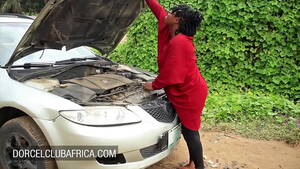 mature ebony tits in car - Big tits ebony needs some help with her car - XNXX.COM