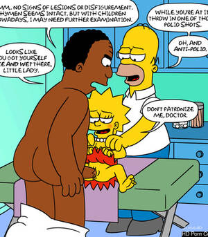 Doctor Cartoon Porn - Lisa Goes To The Doctor Cartoon Porn Comic - HD Porn Comix