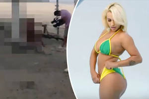 Miss Bum Bum - Miss Bumbum CEN. BUMLYMPICS: Debora Dunhill filmed a porn ...