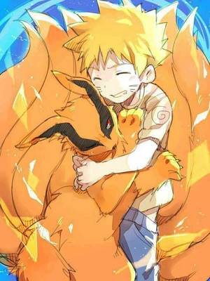 anime naruto - Awwww Naruto and kurama