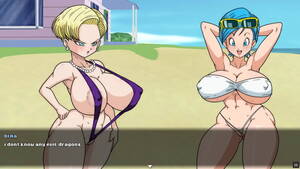 Dragon Ball Android 18 Sex - Super Slut Z Tournament 2 [Dragon Ball Hentai game Parody] Ep.2 android 18  sex fight against her doppleganger - XVIDEOS.COM