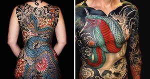 extreme japanese tattoos - 16 Fascinating Japanese Yakuza Tattoos And Their Hidden Symbolic Meaning -  9GAG