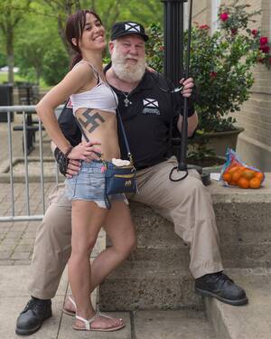 Nazi Euro Porn - PhotoA gem from a neo-Nazi gathering in Kentucky ...
