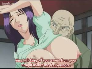 anime sex old - Sweet anime teen gets nailed hard by older man - LuxureTV