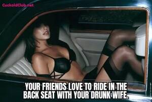 Backseat Porn Captions - Hotwife Captions Cuckolding in the Car 2022 - Cuckold Club