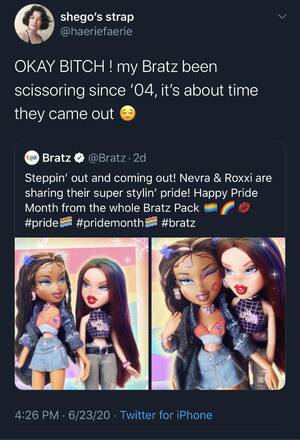 Bratz Tv Show Porn - the rt made my day lol : r/actuallesbians