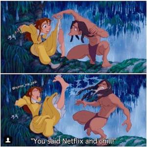 funny tarzan cartoons sex - 19 Disney Memes That Are So Hilariously F*cked Up, They'll Make You Blush