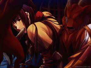 Dark Hair Anime Girl Porn - Frightened manga girl from Dark Matrix gets fucked by toon wolves -  CartoonTube.XXX