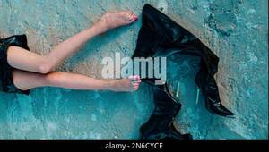 great legs and feet porn - Feet fetish fashion. Kinky girl sexy legs. Seductive woman foots. Footwear  Stock Photo - Alamy