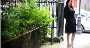 Happy Prostitute Porn - Author, journalist and former prostitute Rachel Moran. Photograph: Bryan  O'Brien