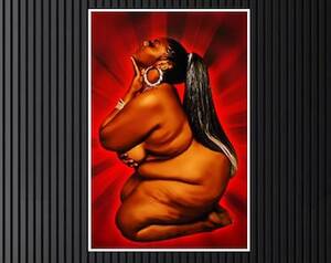 black bbw porn art - Nude ebony bbw - Etsy