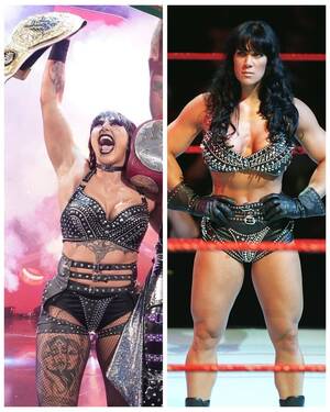 Lita Wwe Chyna Porn - WWE Payback Spoilers] Superstar pays tribute to their predecessor with  their attire : r/SquaredCircle