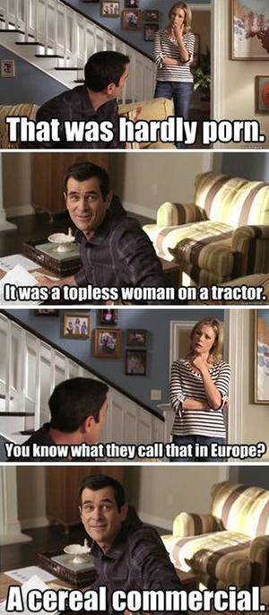 Modern Family Porn Cartoon Captions - It was hardly porn! http://ift.tt/2zlhA8d