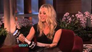 Kaley Cuoco Handjob Porn - Kaley Cuoco uses a shakeweight : r/videos