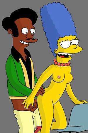 Marge Simpson Porn Big Black Boobs - The Simpsons â€“ Marge Simpson fucking with Apu Nahasapeemapet ... | Top  Hentai Comics
